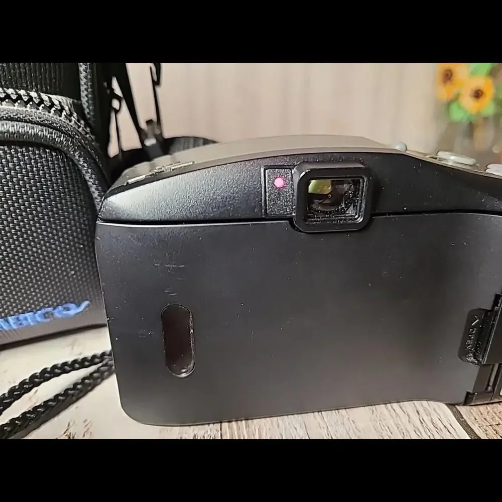 Olympus Infinity Acura Zoom XB 70 With Ambico Case What's Shoulder Strap